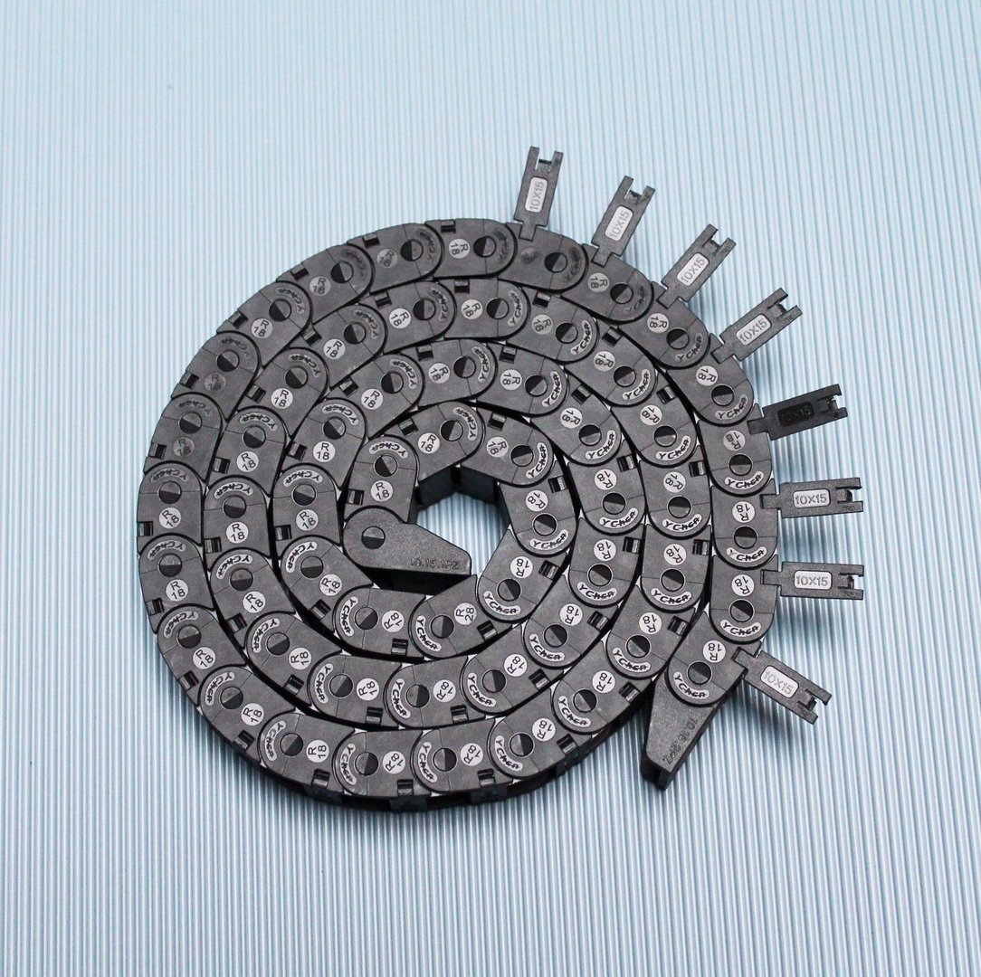 1M Hochwertige Energiekette Schleppkette 10*10mm/15*30mm 3D Drucker CNC 