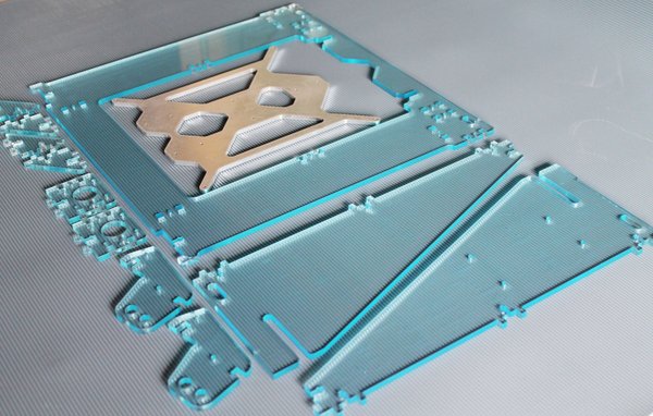 Prusa i3 REPRAP 3D Printer Frame Plexiglas